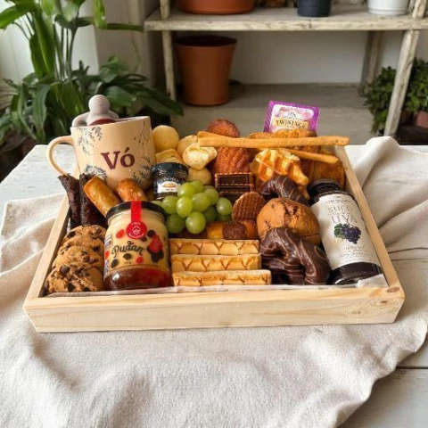 CESTA DE CAFÉ DA MANHÃ | DIA DAS MÃES | AVÓ - buy online