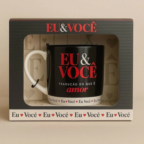 CANECA DE PORCELANA | EU & VOCÊ - comprar online