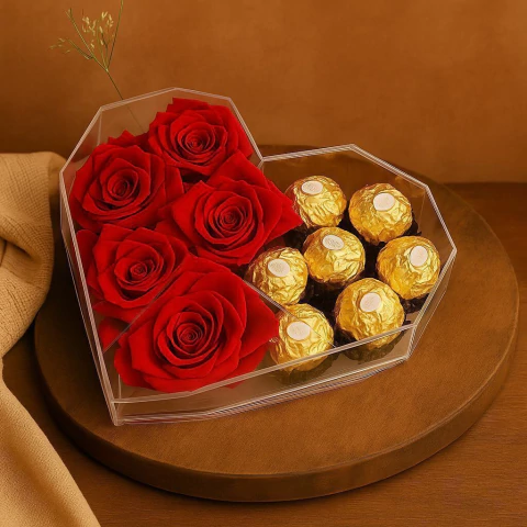 CORAÇÃO LAPIDADO ENCANTO ROCHER - comprar online