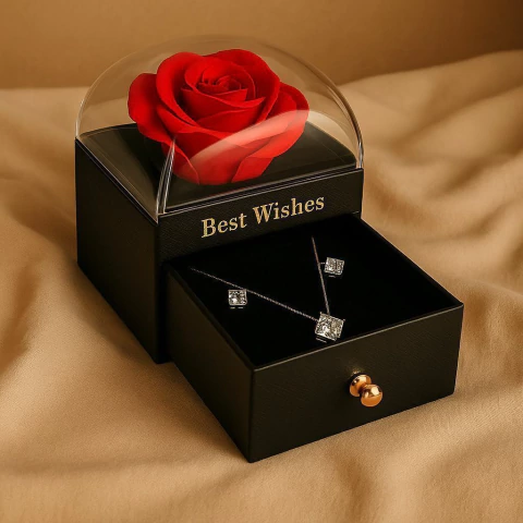 CONJUNTO PRATA VENEZIANA | INFINITE ROMANCE RED - comprar online