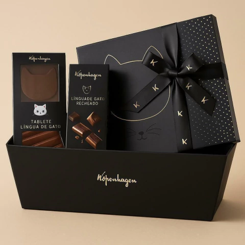 CESTA KOPENHAGEN LÍNGUA DE GATO - comprar online