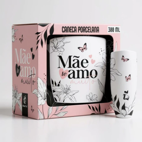 CANECA PORCELANA URBAN 300ML - MÃE SUA LUZ INSPIRA - comprar online