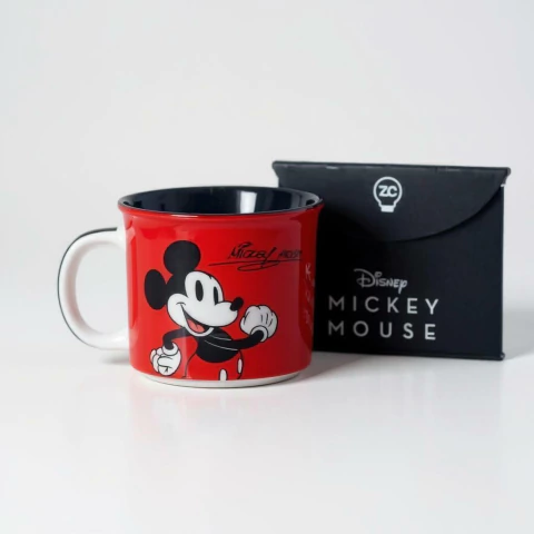 CANECA TOM MICKEY MOUSE DISNEY CERÂMICA 350ML | ZONA CRIATIVA - comprar online