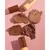 Contorno Stick Bastão (Cor 50% Cacau) Choco Fun Fenzza 8g - loja online