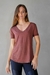 Tshirt Gisele Marrom Pecan