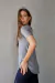 Tshirt Gisele Dark Grey - comprar online