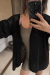 Kimono Feminino Tricot Suri Black - comprar online