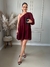VESTIDO CHIFON MAYA MARSALA - comprar online