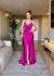 VESTIDO LONGO PIETRA FÚCSIA - comprar online