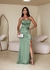 VESTIDO MAYSA LONGO VERDE MENTA na internet