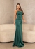 VESTIDO MAYSA LONGO VERDE ESMERALDA na internet