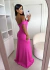 VESTIDO LONGO DORA PINK na internet