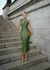 Vestido midi prada Gabriela Laranja - comprar online