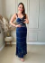 VESTIDO TRICOT CIRENE MARINHO - comprar online