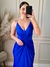 VESTIDO LONGO PIETRA AZUL BIC - Via K. Rose - Moda Feminina