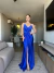 VESTIDO LONGO PIETRA AZUL BIC na internet