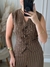 CONJUNTO ALFAIATARIA RISCA DE GIZ MARROM - loja online