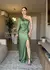 VESTIDO LAIS VERDE ESMERALDA - Via K. Rose - Moda Feminina