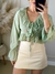 BATA BABADO NATHY VERDE - comprar online
