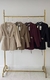 CONJUNTO CHIARA BLAZAR COM CINTO MARSALA