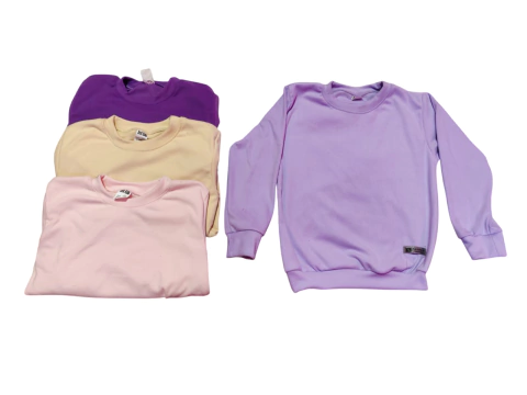 Buzos Darlon De Nena Lisos Super Abrigados Talles Del 4 Al 14 - comprar online