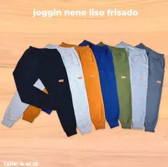 Joggings Frizados De Nene Talles Del 4 Al 16