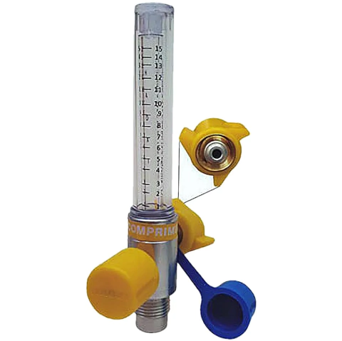 Fluxômetro para Ar Comprimido de 0-15 lpm