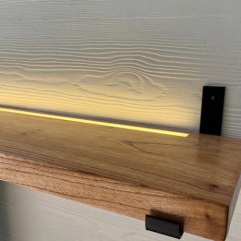 Repisa con led 4 cm espesor - comprar online