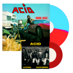 Acid - Engine Beast Lp + 7" Bi-color