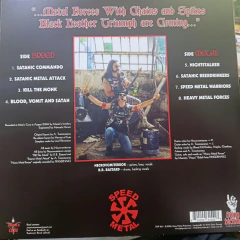 Baphomet's Blood - Satanic Metal Attack Lp Black - comprar en línea