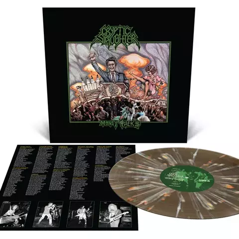 Cryptic Slaughter - Money Talks Lp Splatter