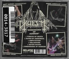 Gruesome - Dimensions Of Horror Cd en internet