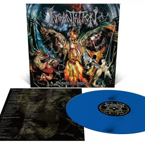 Incantation - Diabolical Conquest Lp Blue