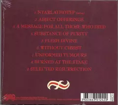 Mercyless - Abject Offerings Cd Digipack en internet