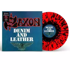 Saxon - Denim And Leather Lp Splatter