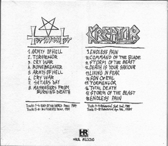 Tormentor (Kreator) - Bonecrushing Demos & Rehearsals '84-85 Cd - Distribuidora de Música Ruidosa