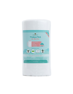 Rollo de toallitas de bambú 100 hojas Changuitos