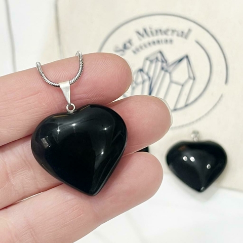 CORAZON OBSIDIANA BOMBEE