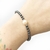 PULSERA DE HEMATITE CON PERLA