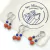 ARITOS DE CORAL Y LAPISLAZULI - Ser Mineral Accesorios