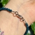 PULSERA CRISTAL CHECO DONA AZUL Y PERLA - comprar online