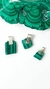 DIJE DE ALPACA MALAQUITA GRANDE - Ser Mineral Accesorios