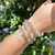 PULSERA DE ESCALLAS CUARZO MUSGO - comprar online