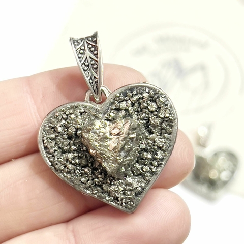 DIJE CORAZON CAZUELA PIRITA