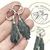 ARITOS ESCOBA DE BRUJA ALPACA - Ser Mineral Accesorios