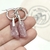 ARITOS BASTON DE TURMALINA ROSA - Ser Mineral Accesorios