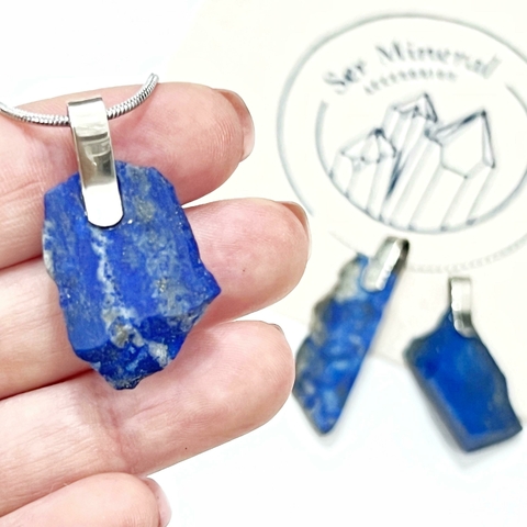 DIJE DE ALPACA LAPISLAZULI MEDIANO