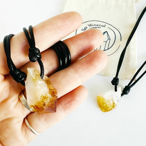 COLLAR PICO DE CITRINO