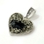 DIJE CORAZON CAZUELA OBSIDIANA - Ser Mineral Accesorios