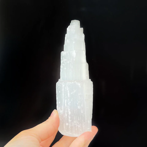 Torre de Selenita de 15 cm - comprar online